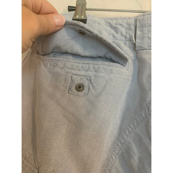 Polo Ralph Lauren Cargo Men's Size 32 100% Cotton Light Chambray Blue 10" Inseam - Picture 5 of 9